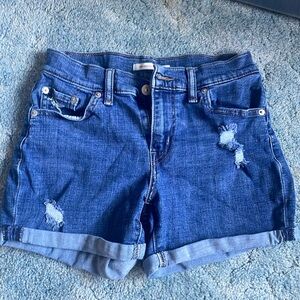 Levi’s mid length shorts